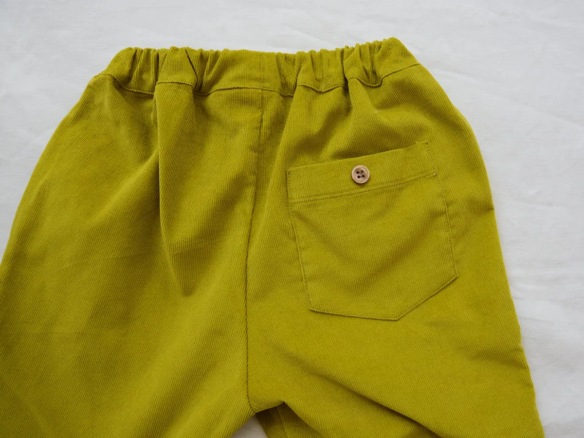 Alaia Corduroy Pants, Kiwi