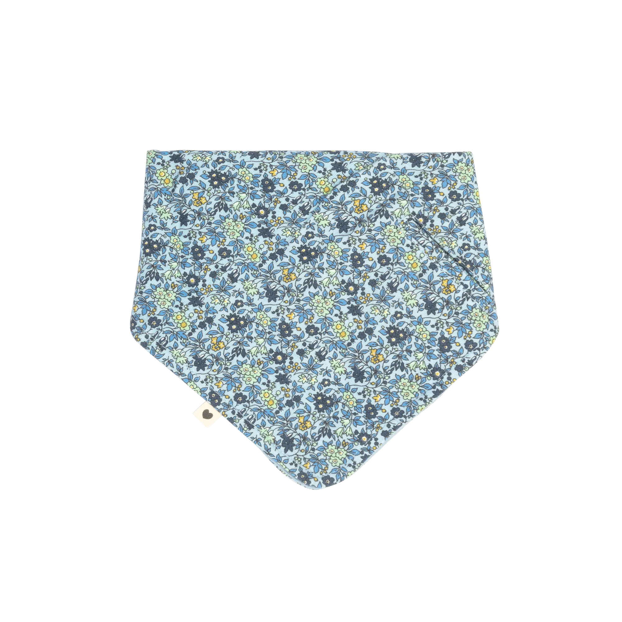 BIBS X LIBERTY Bandana Bib - Chamomile Lawn Baby Blue