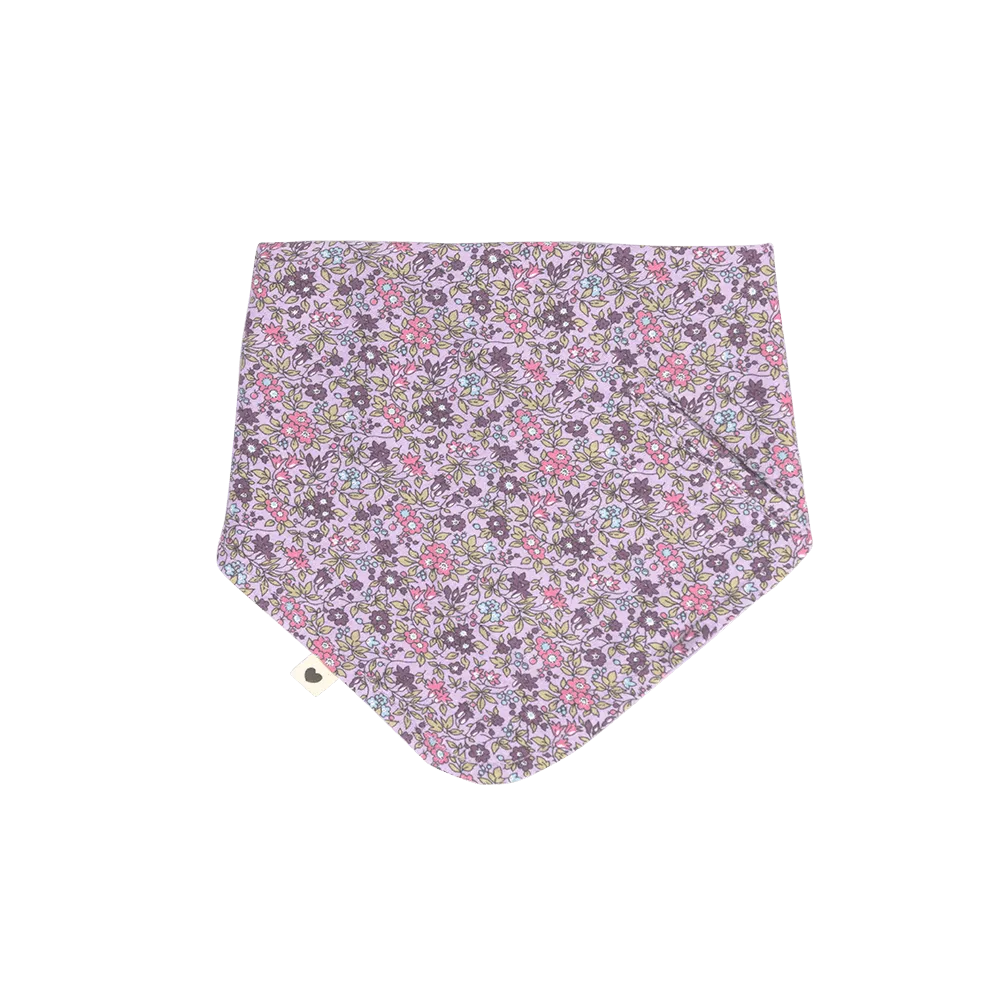 BIBS x LIBERTY Bandana Bib - Chamomile Lawn Violet Sky