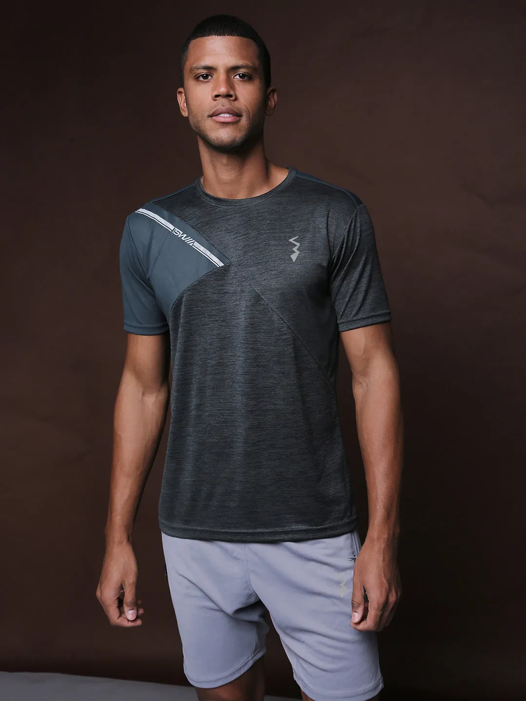 Colorblock Activewear & Sports T-Shirt