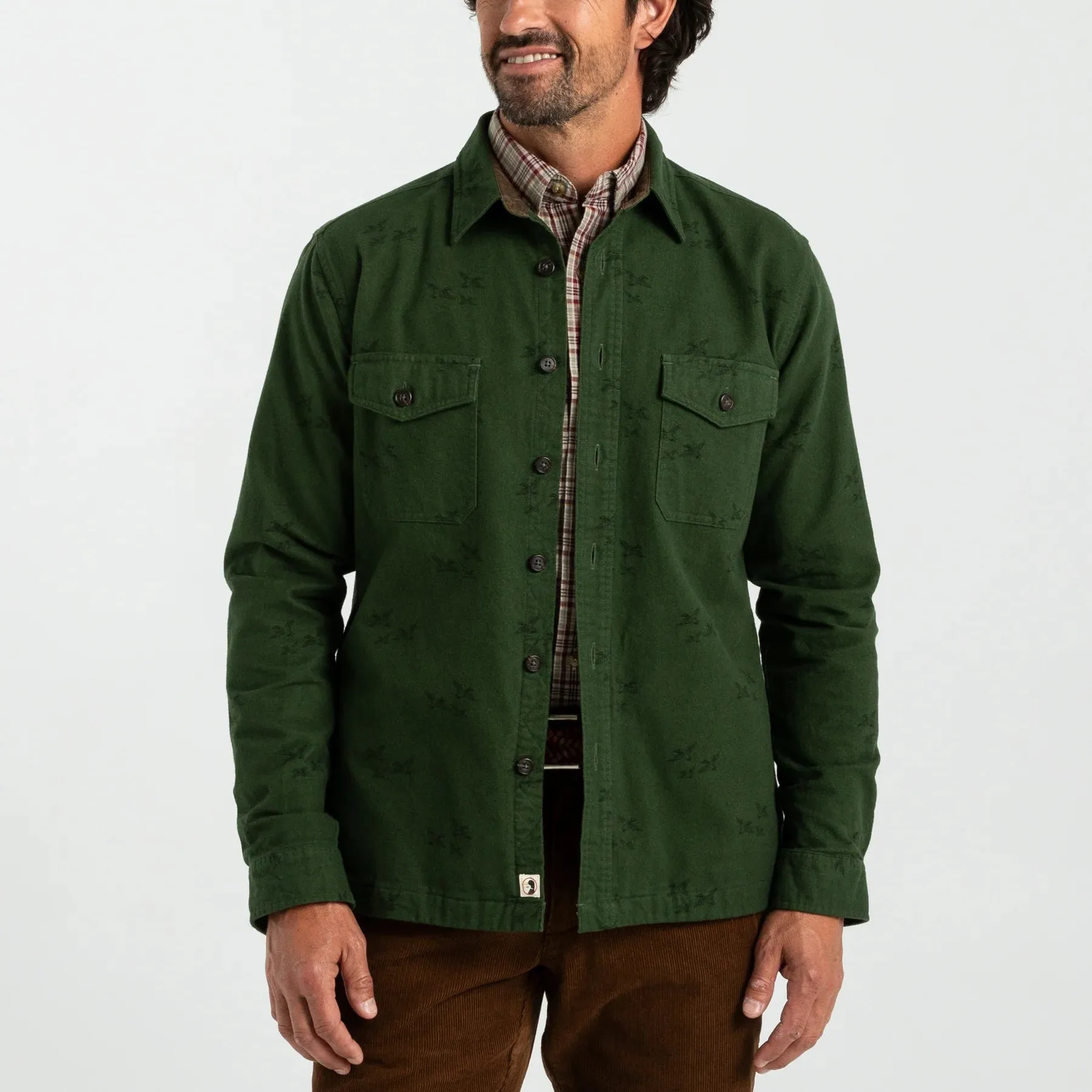 Duck Head Slater Moleskin Overshirt