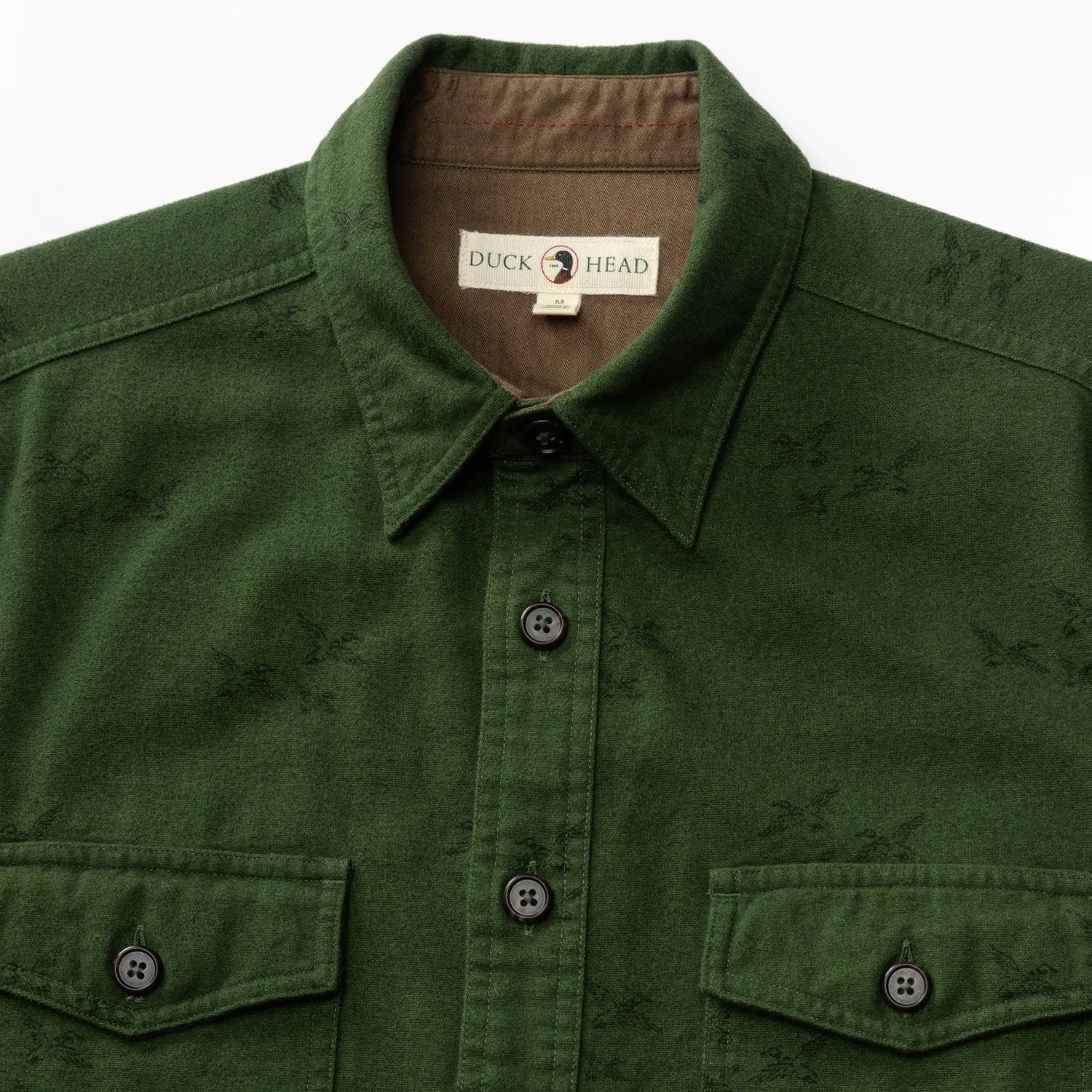 Duck Head Slater Moleskin Overshirt