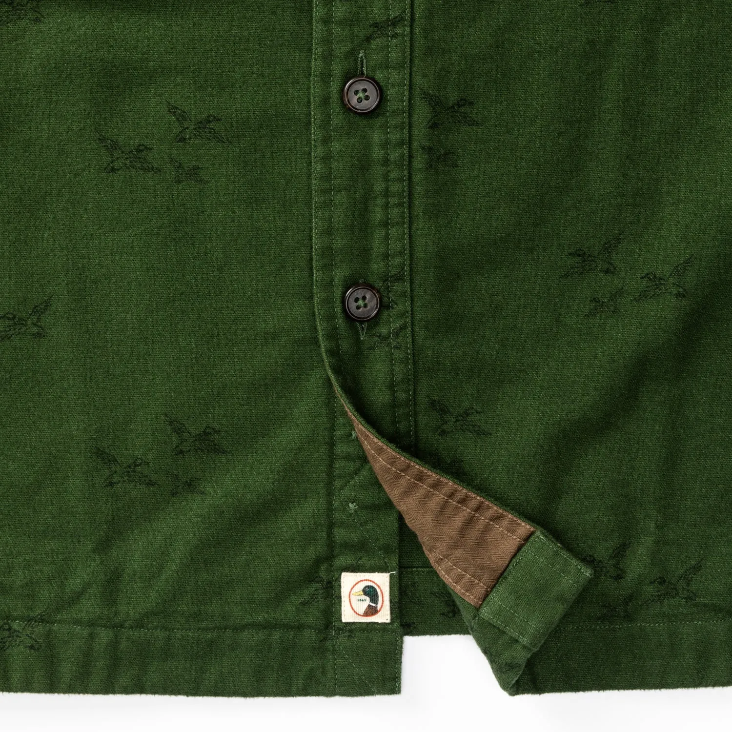 Duck Head Slater Moleskin Overshirt