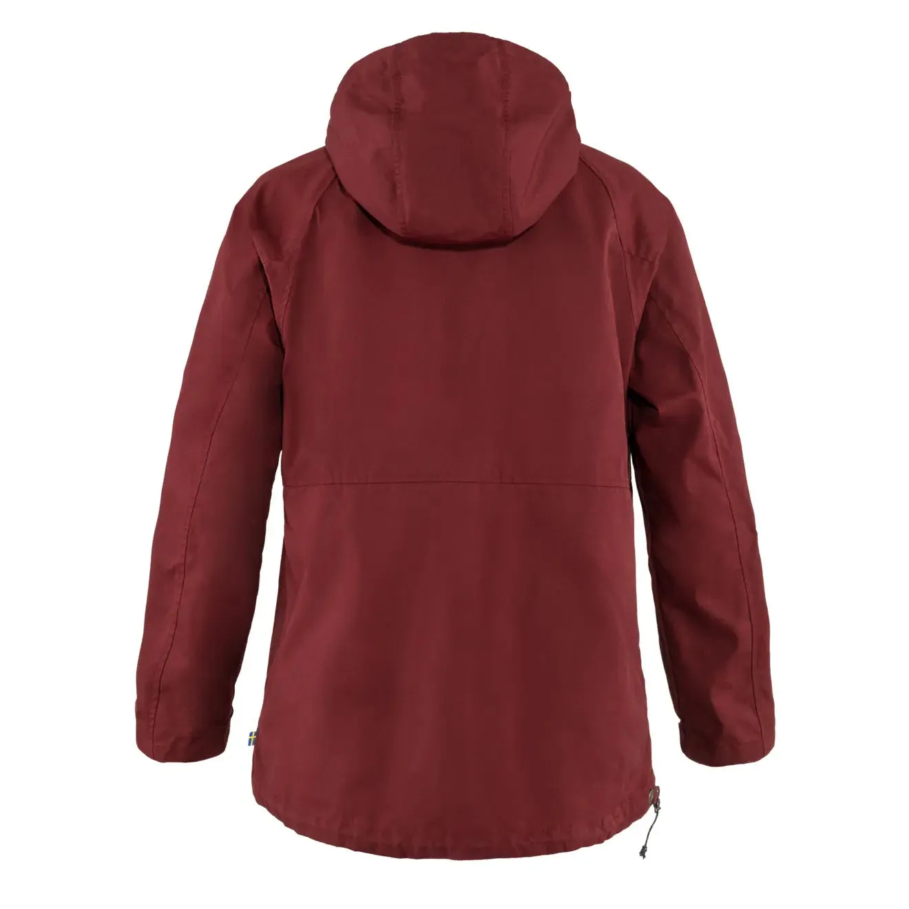 Fjallraven Womens Vardag Anorak Bordeaux Red