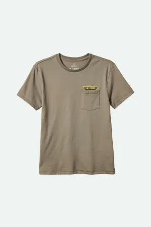 Graves S/S Pocket T-Shirt - Oatmeal