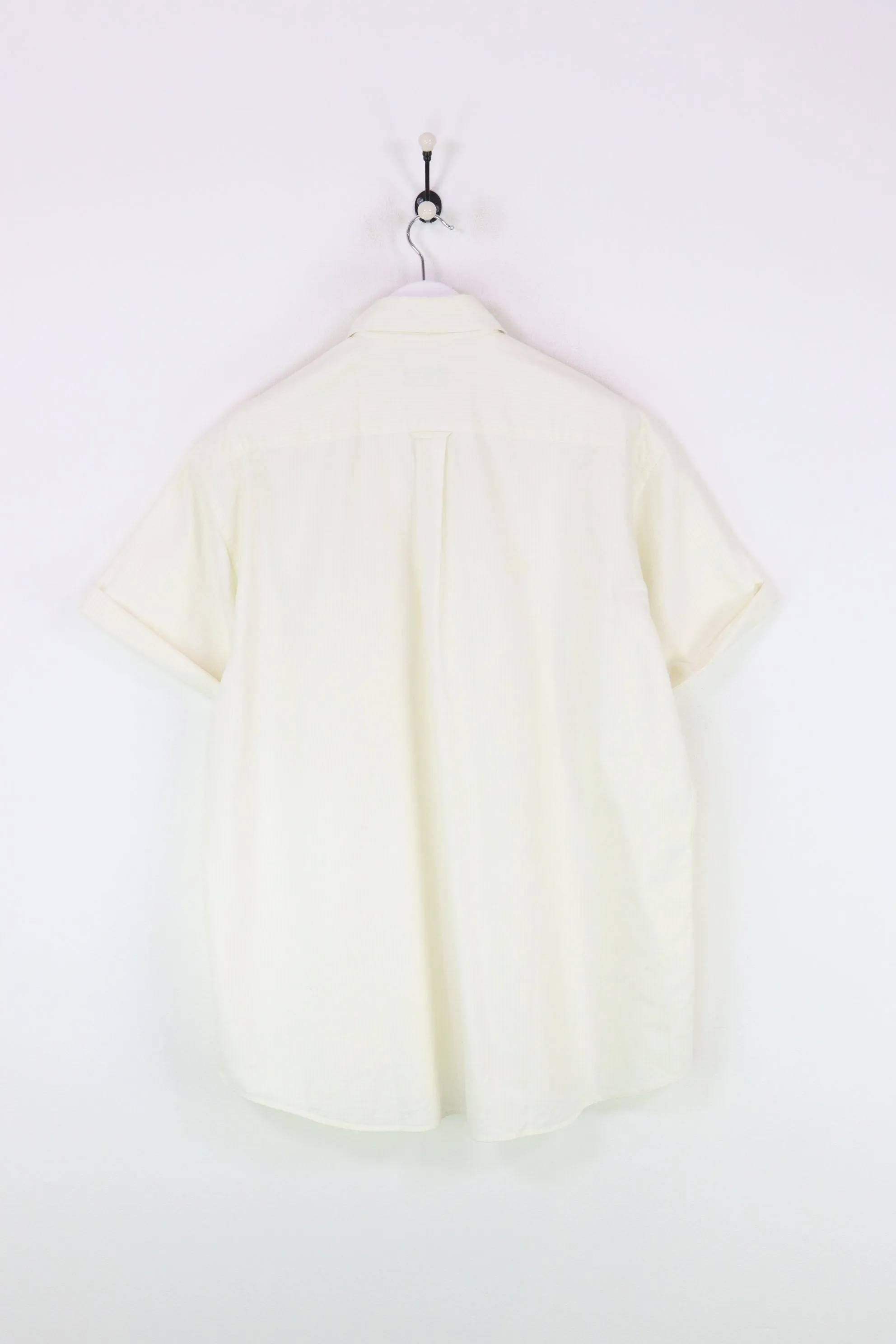 Hugo Boss S/S Shirt White/Yellow XXL