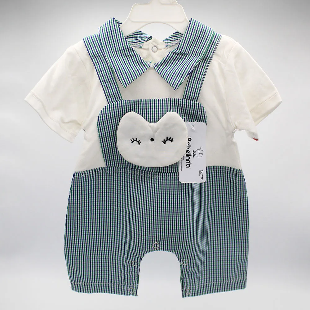 Imported Turkey Baby Gentleman Stylish Romper for 0-9 Months