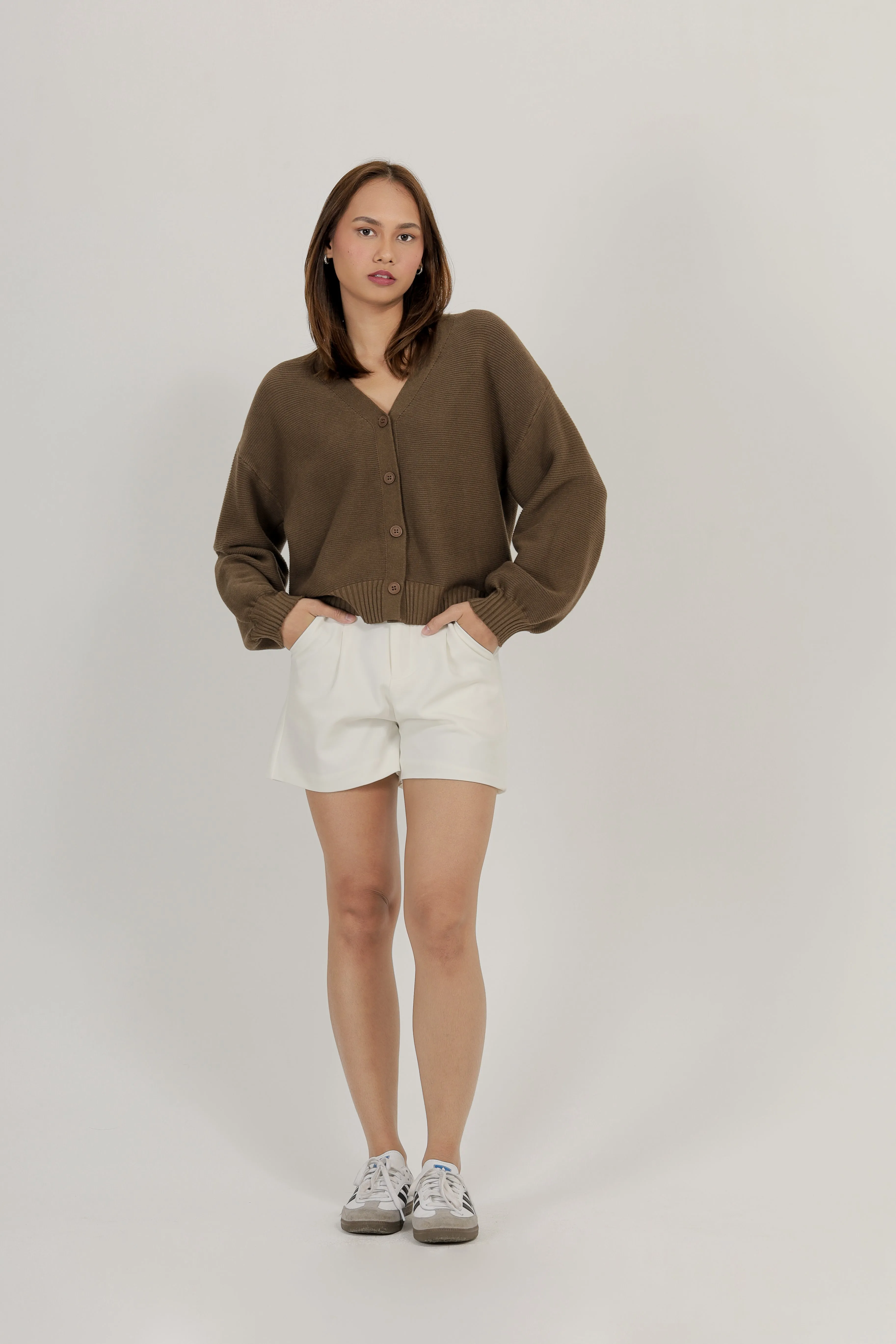 Jollie Button-down Knit Cardigan