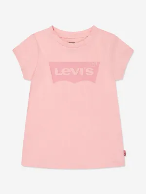 Levi's Wear Girls Batwing T-Shirt in Pink