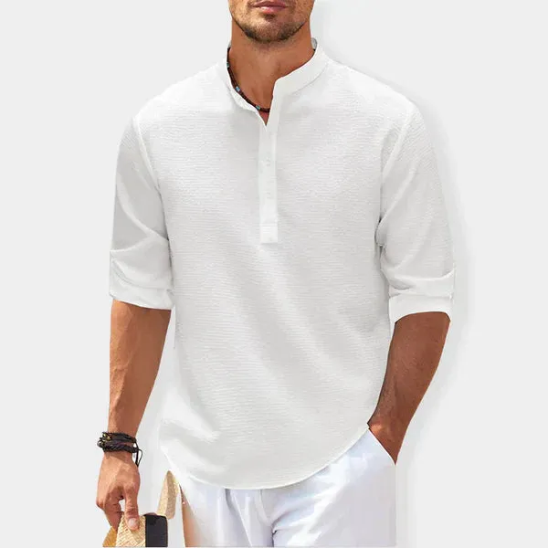 Lightweight Coastal Polo for Spring/Summer