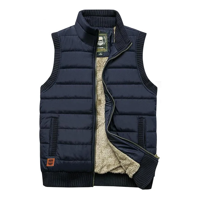 Men's Thick Fleece Warm Vest 42506666U