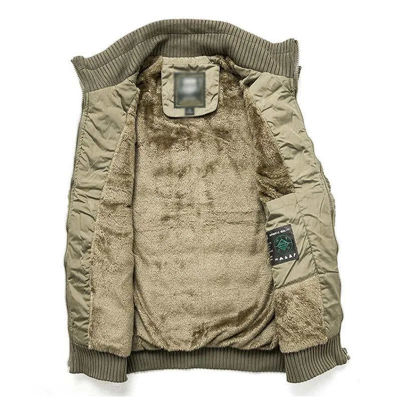 Men's Thick Fleece Warm Vest 42506666U