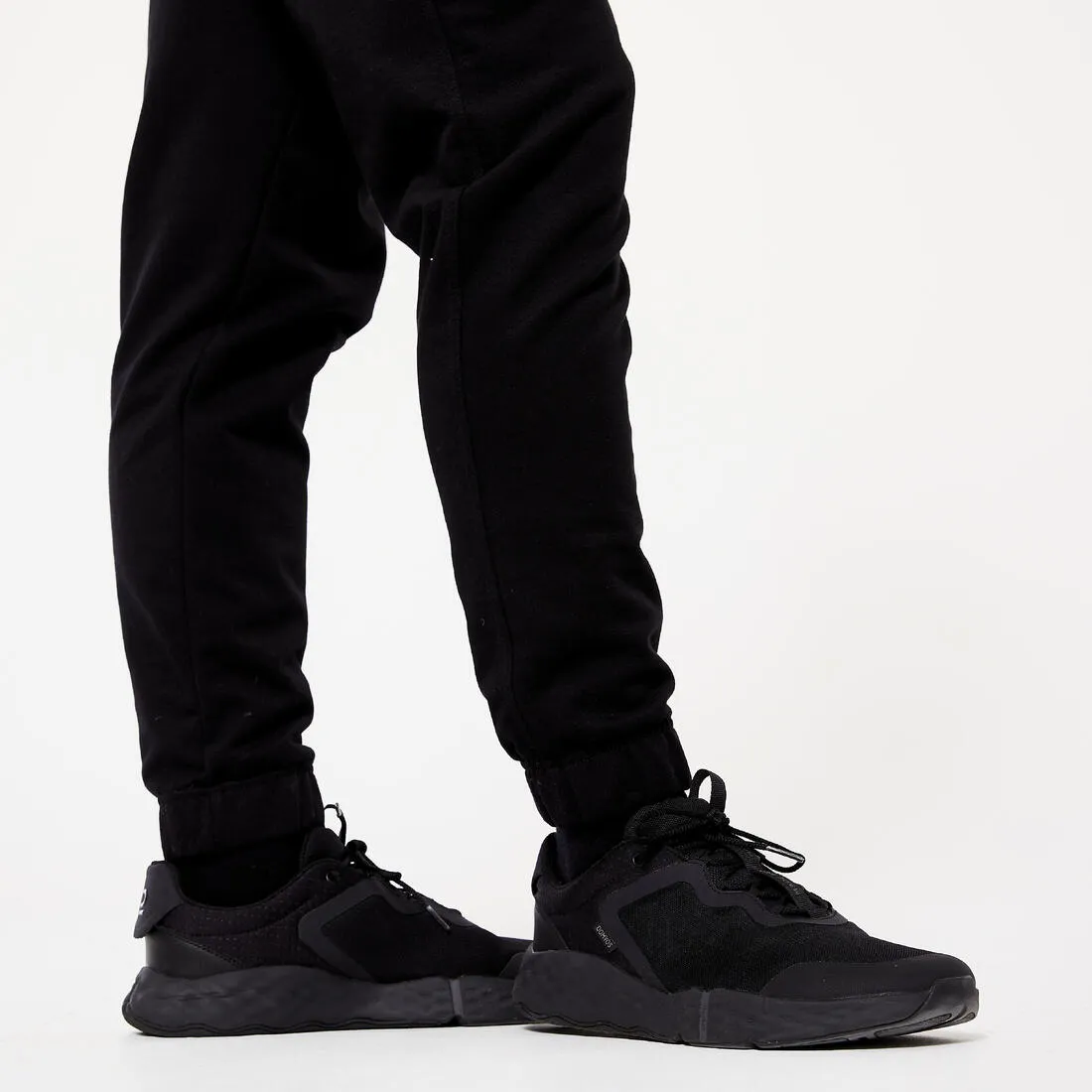 Men's Warm Jogging Bottoms - Black