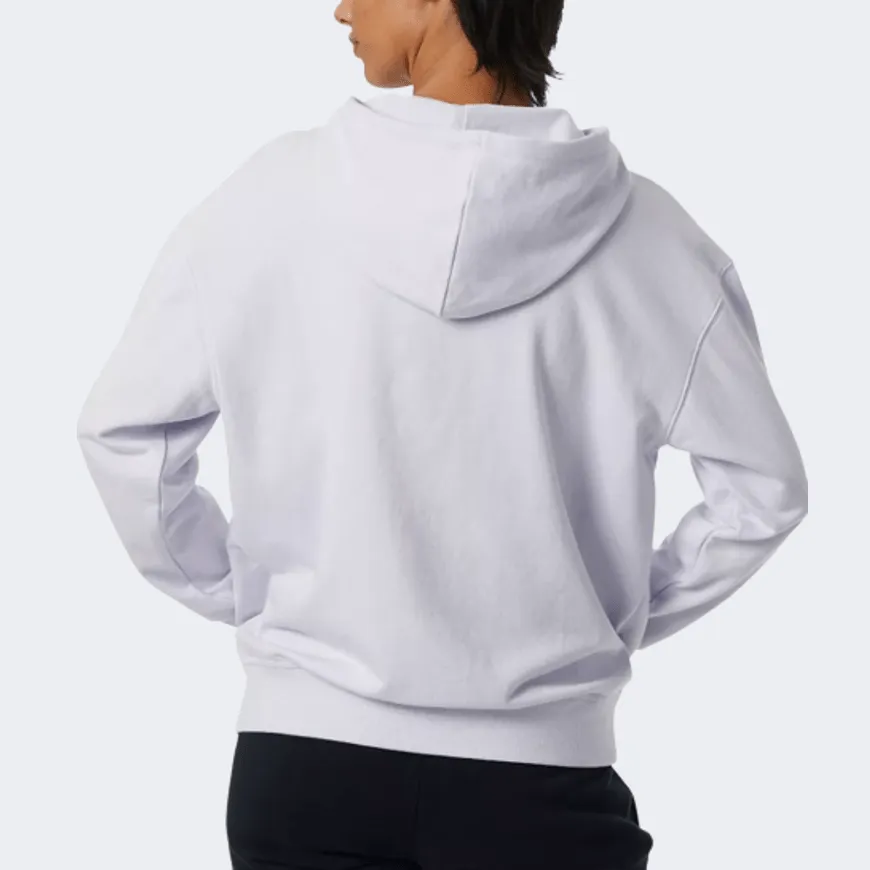 New Balance Essentials Stacked Logo Women Lifestyle Hoody Libra