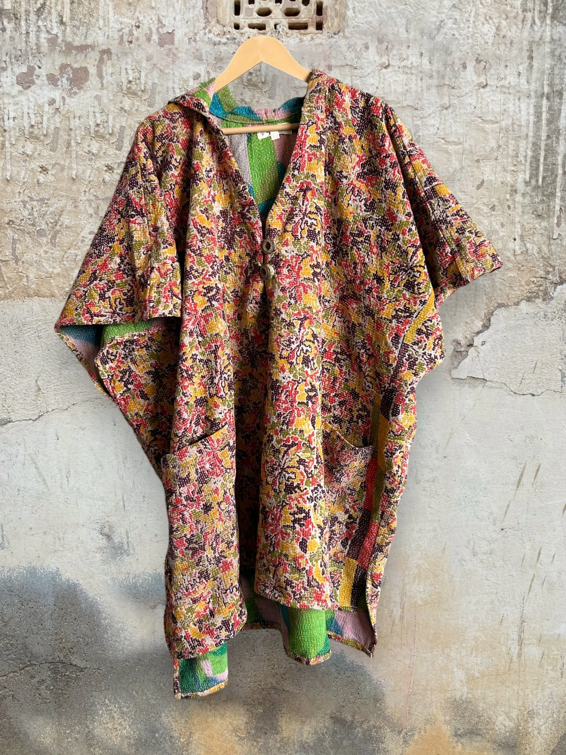 Peace   Love Poncho #11 by Kantha Bae