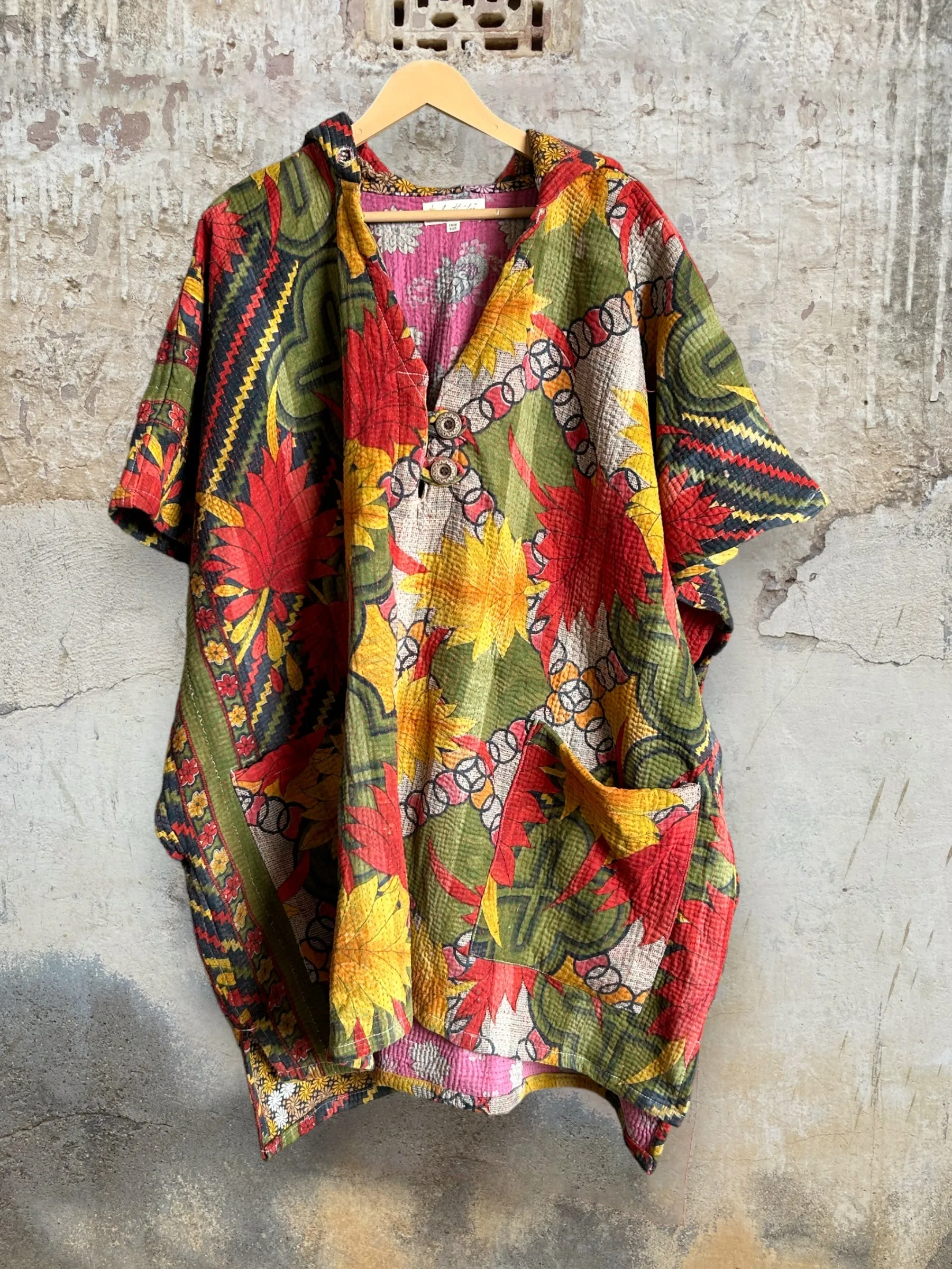 Peace   Love Poncho #13 by Kantha Bae