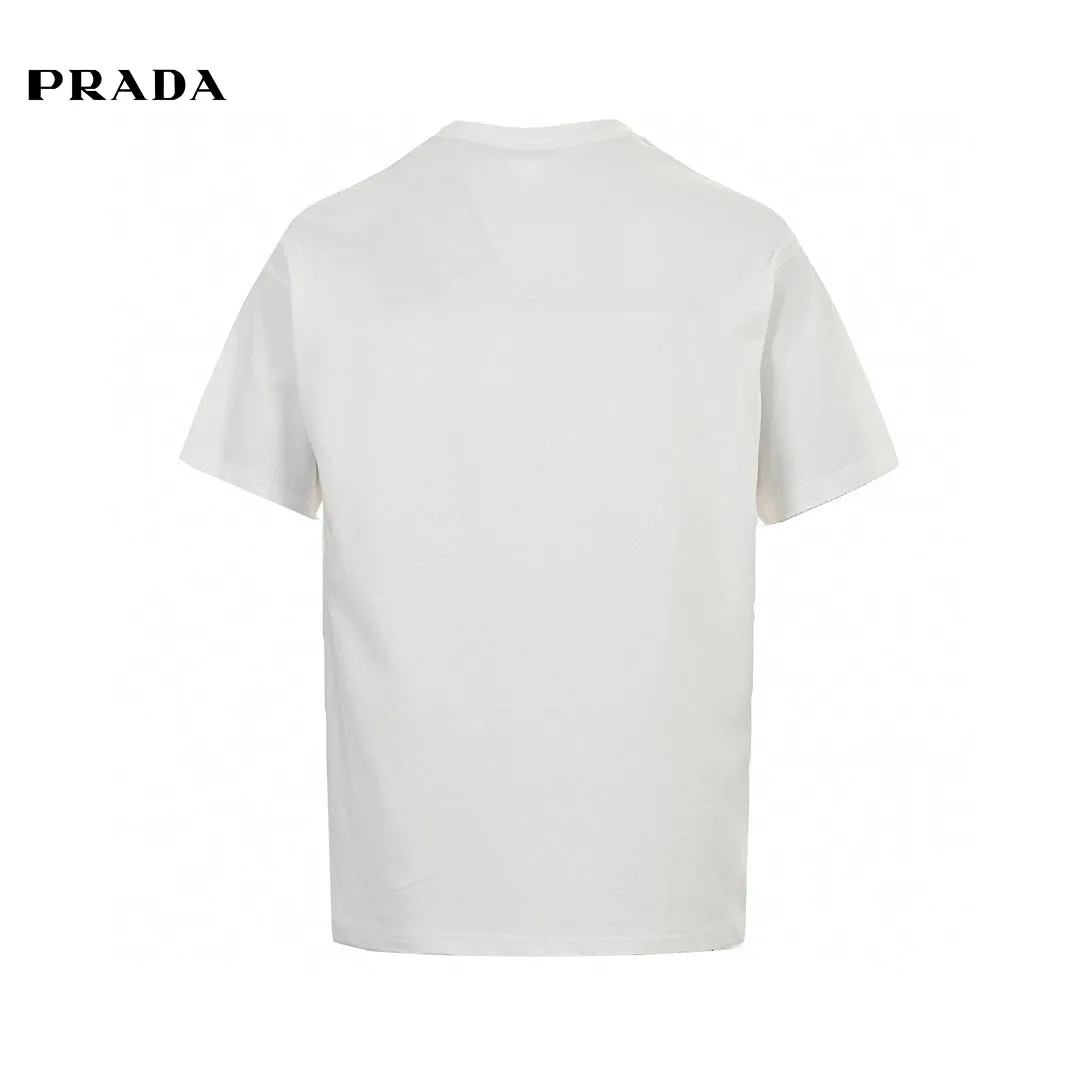 Prada Triangle Logo T-Shirt