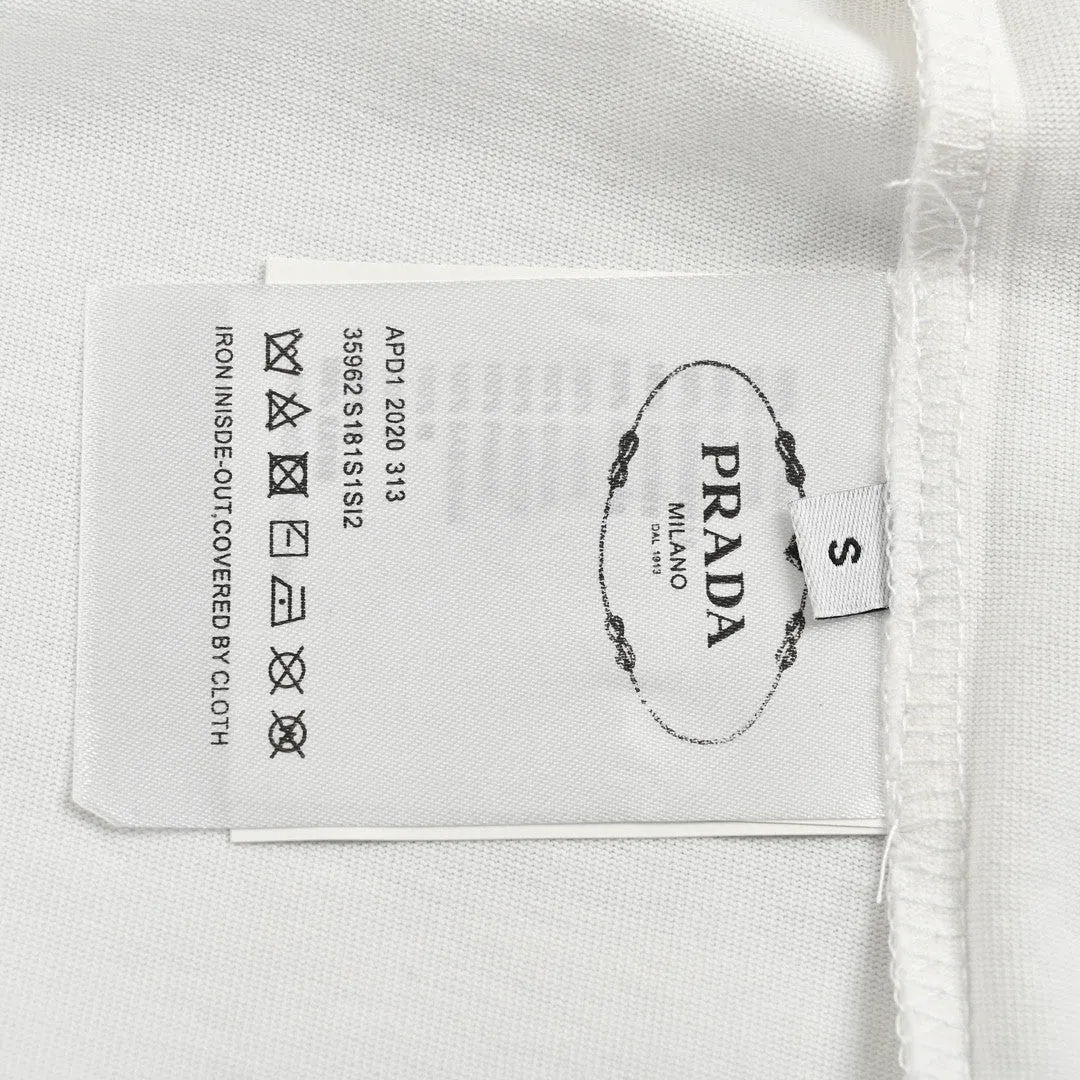 Prada Triangle Logo T-Shirt