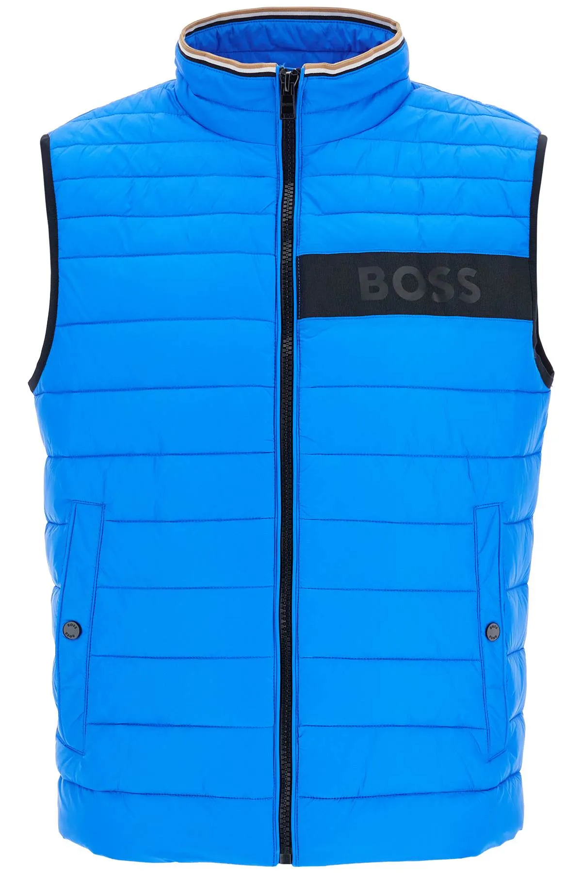 Quilted Diamond Polyester Gilet