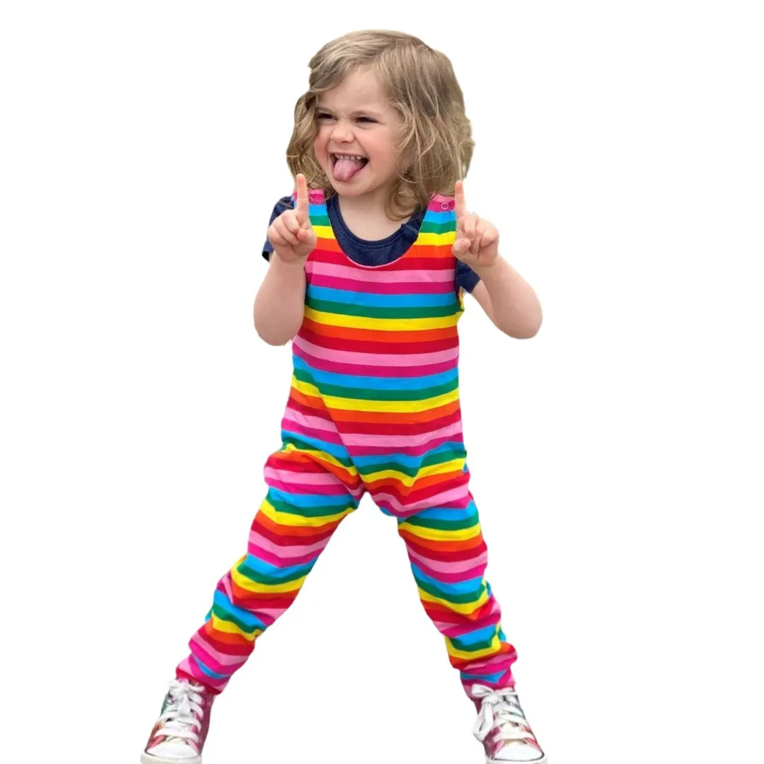 Rainbow Kid Dungarees