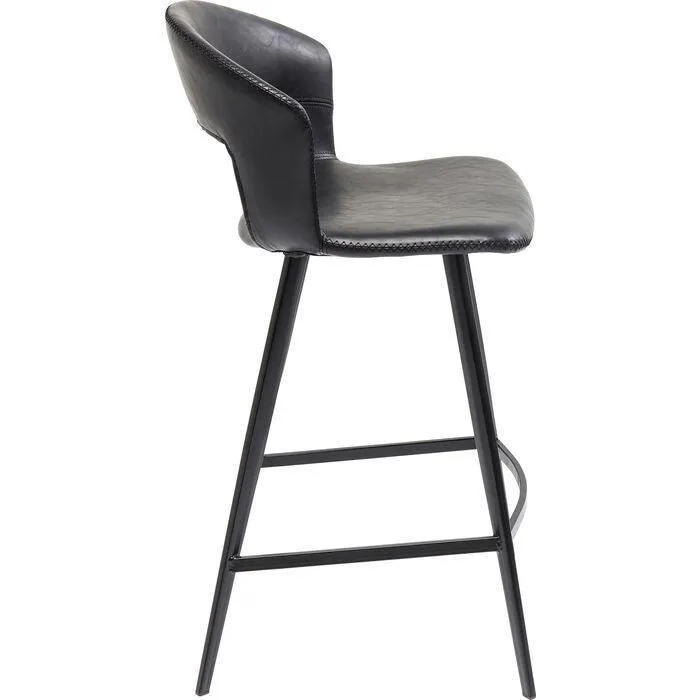 Reunion Black Counter Stool (2/Set)