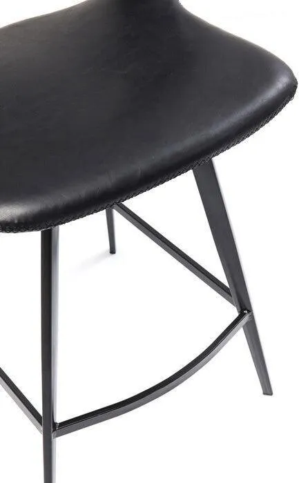 Reunion Black Counter Stool (2/Set)