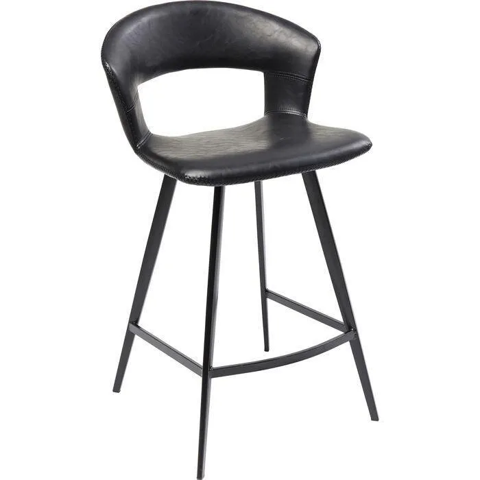 Reunion Black Counter Stool (2/Set)