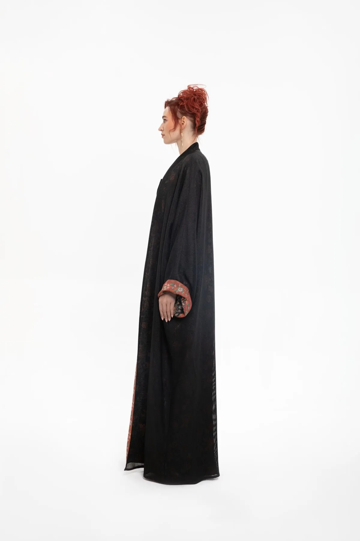 SM2410 Artistic Splendor Kimono Abaya