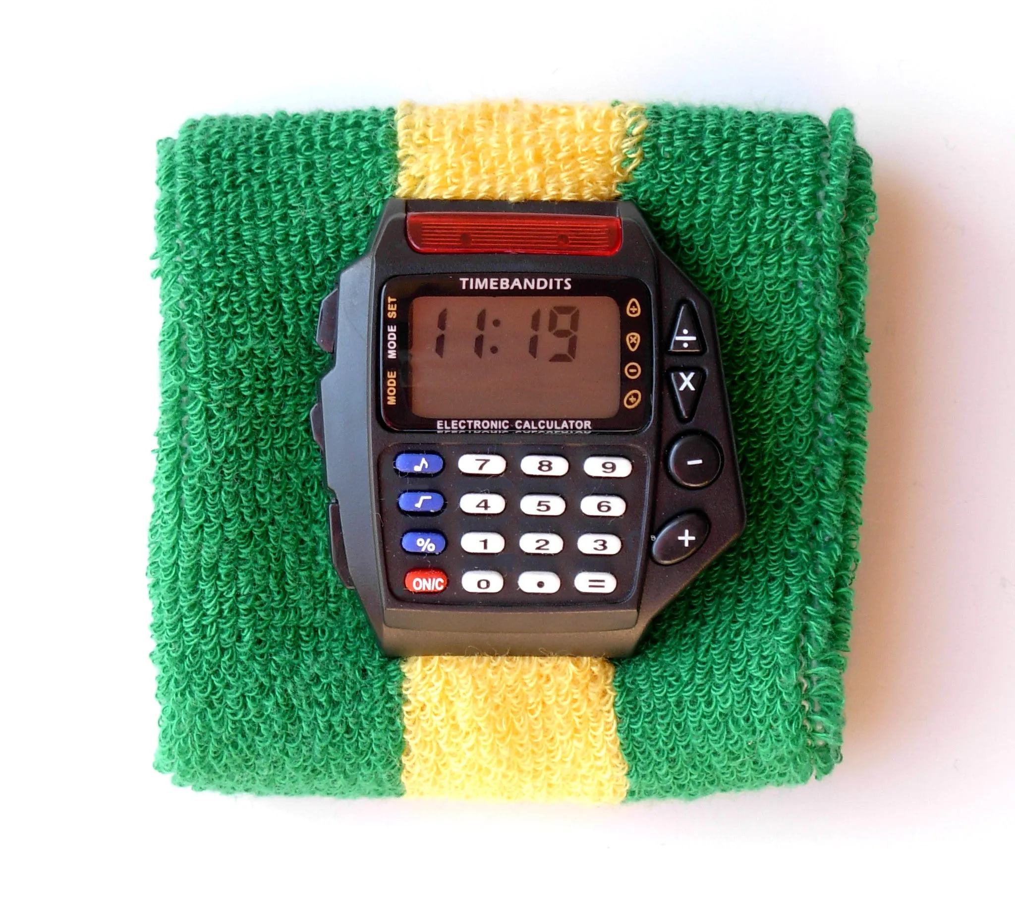 TIMEBANDITS Retro Digital Calculator Watch DCAL22BK