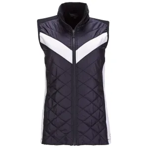 Womens The Player Vest Navy - AW24